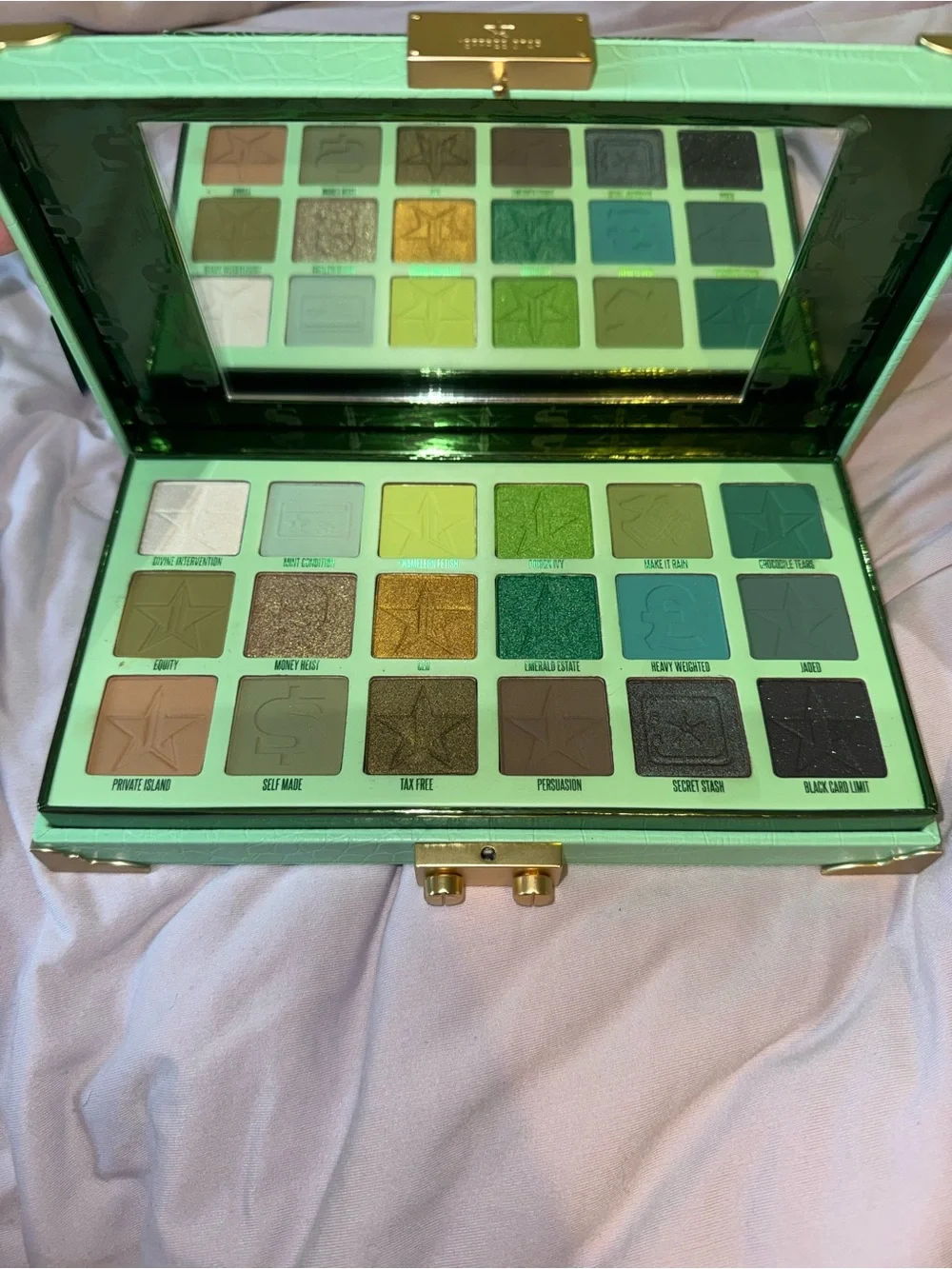 Brand new in box Jeffree Star Blood Money Palette
